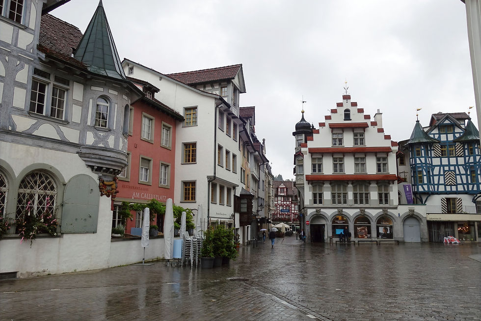 Vieille ville de St-Gall - Virée verte ©