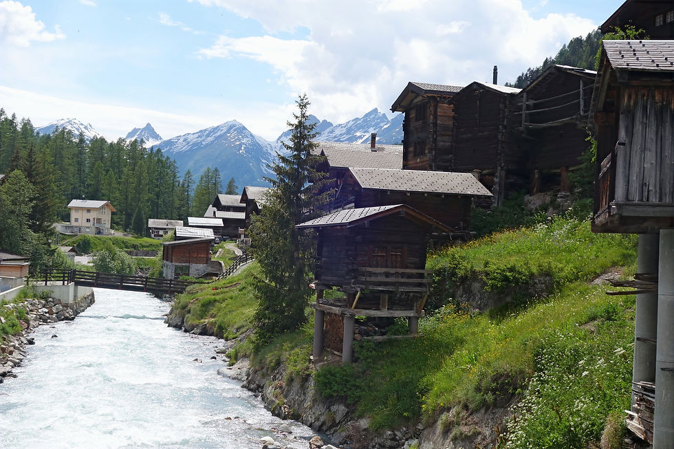 Sortie du village - Virée verte ©