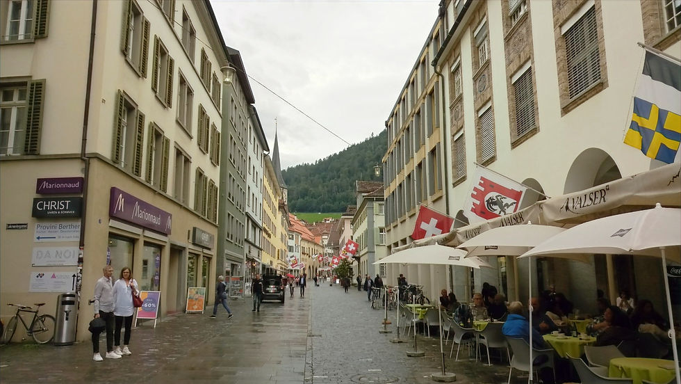 Vieille ville de Coire - Virée verte ©