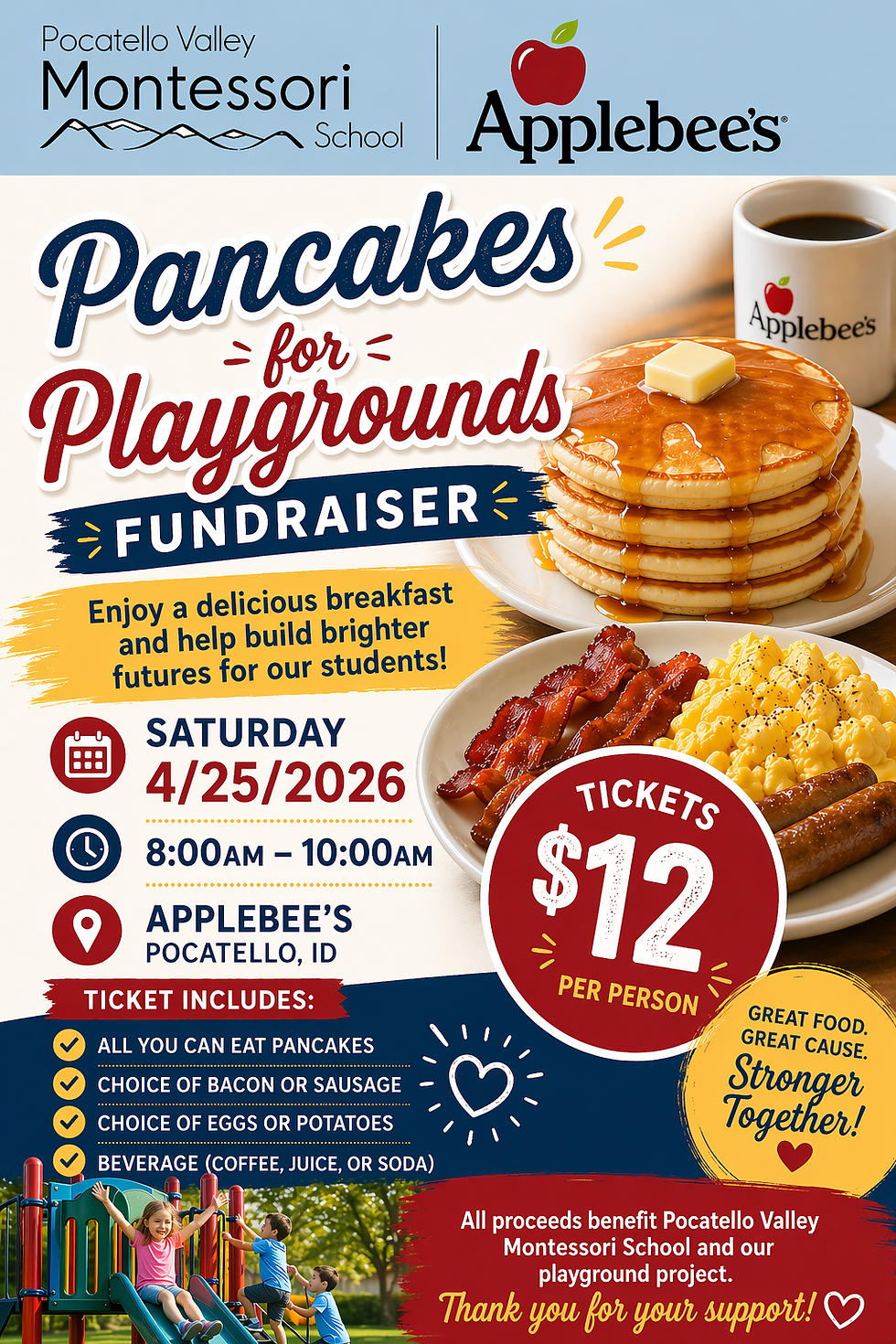 Pancakes for Playgrounds