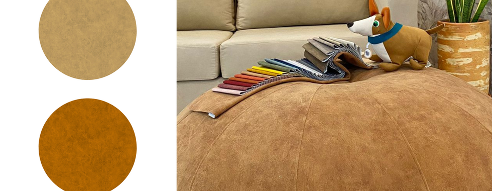 Telas para tapizar muebles en tonos tierra