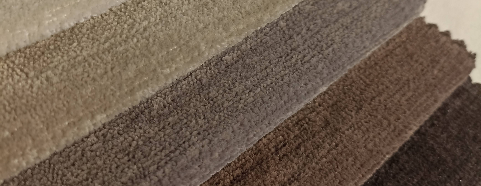 Telas para tapiceriá en tonos tierra