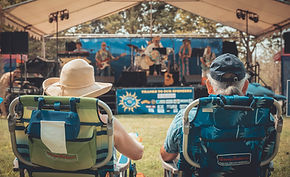 Stage - with couple sitting in front of it.jpg