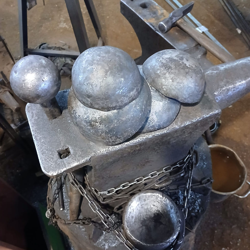 Hand-Forged Rapier Cups