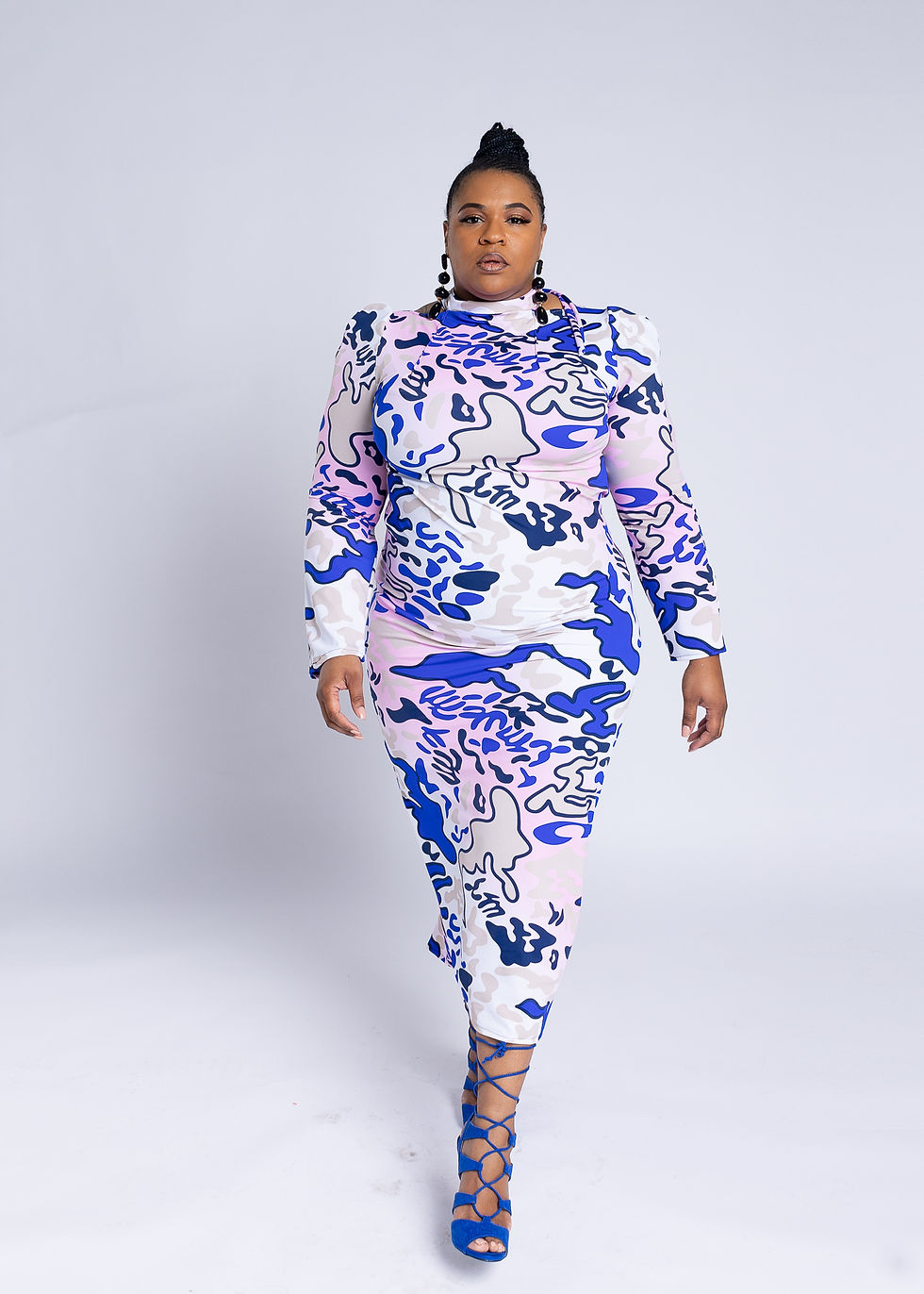 Thumbnail: Pink Camouflage Dress