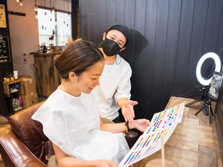 【表参道パーソナルカラー診断】 パーソナルカラー診断の流れ |yasu-hair designer