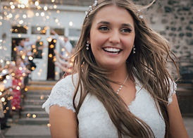 Happy bride