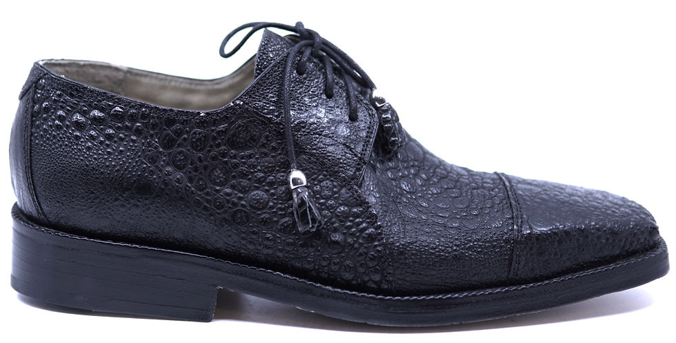 Genuine Frog Textured Dress Shoe