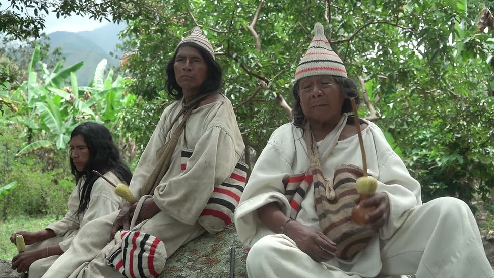 mamos en el sitio sagrado