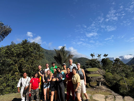 Ciudad Perdida en la Sierra Nevada de Santa Marta, Colombia