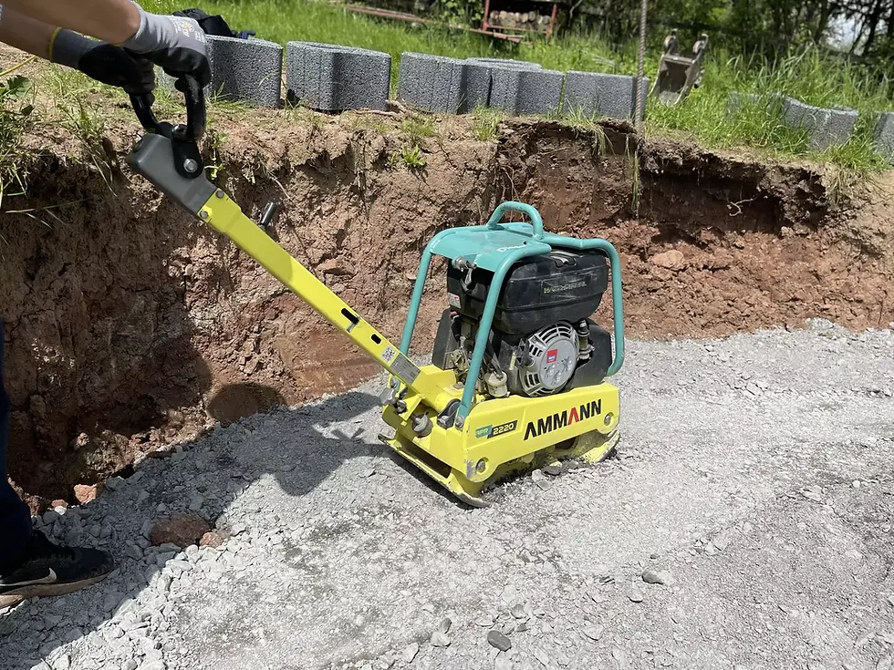 Miniaturbild: RÜTTELPLATTE AMMANN 120 kg