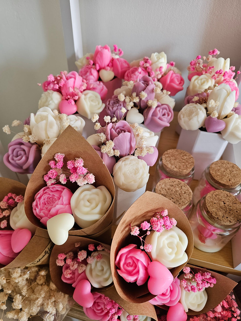 Miniature : Cornet de fondants parfumés "Tendresse"