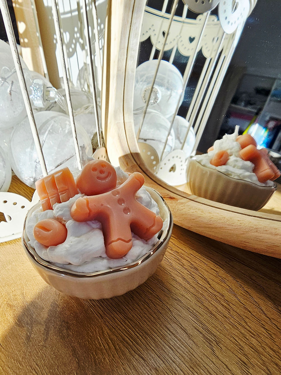 Miniature : Maxi bougie "Cappuccino"