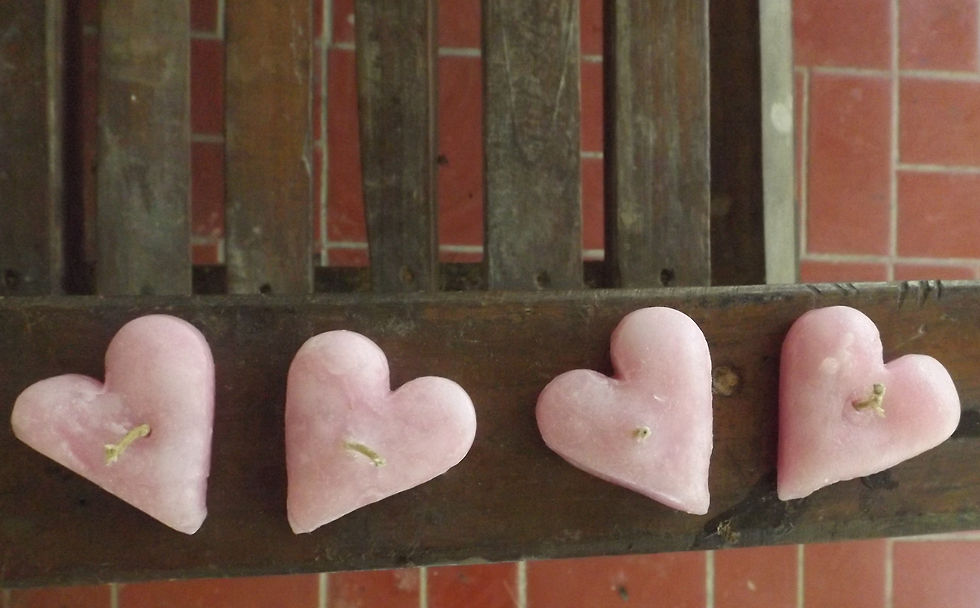 Miniatura: Vela de corazón