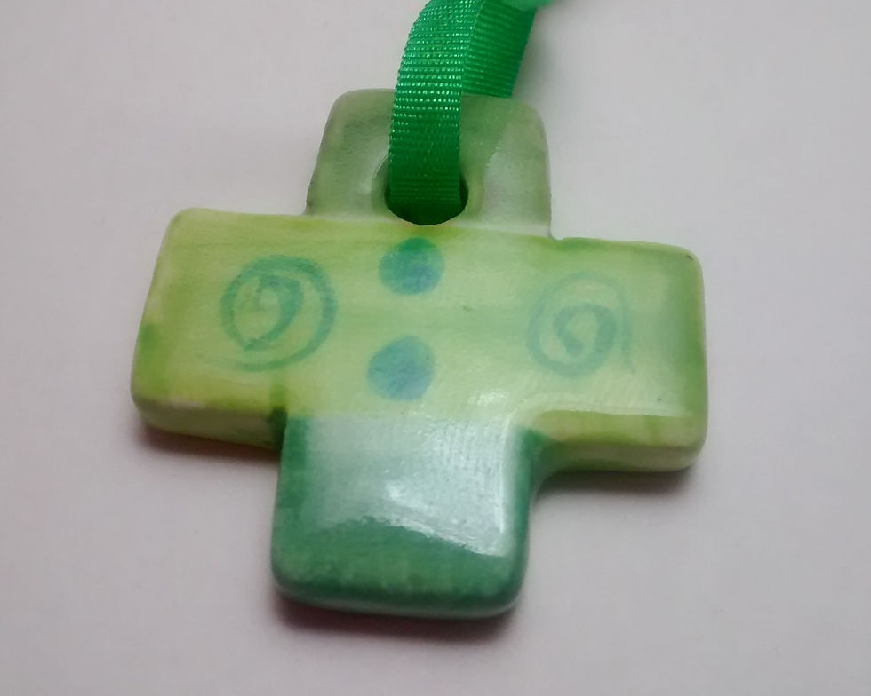 Miniatura: ´Cruz de céramica