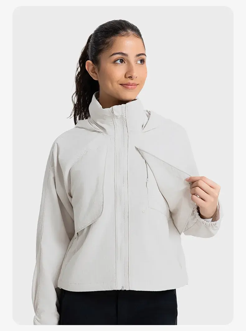 Thumbnail: Women Fashion Soft Leisure Wear Zip Up Sweater