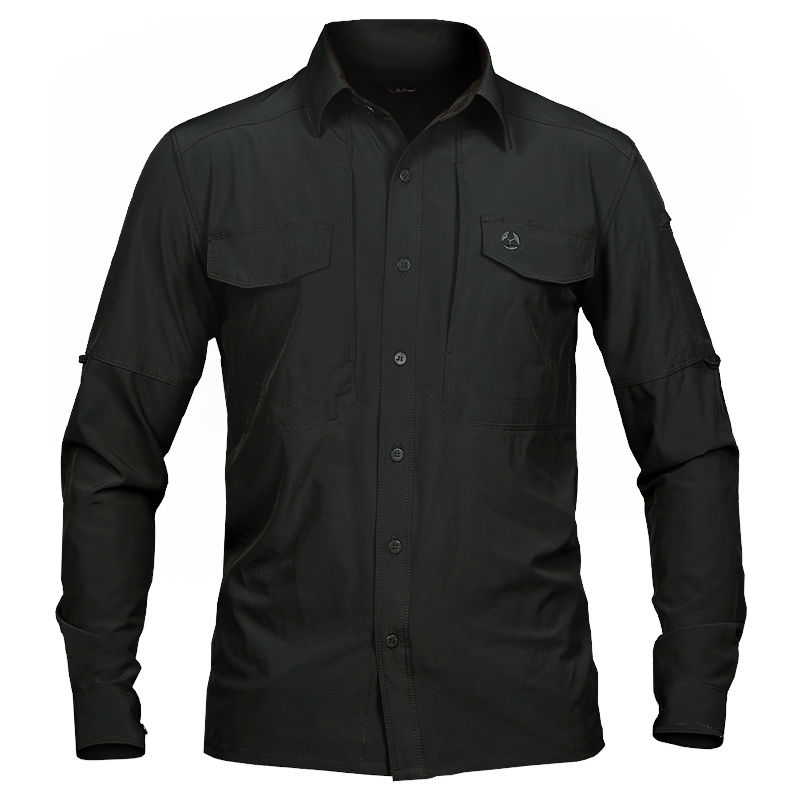Thumbnail: Outdoor Casual Long Sleeve Button Up