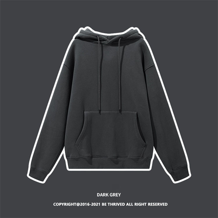 Thumbnail: Men Winter Fleece Embroidered Pullover Hoodie Custom Sweatshirt
