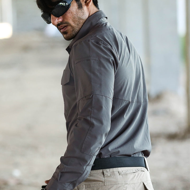 Thumbnail: Outdoor Casual Long Sleeve Button Up