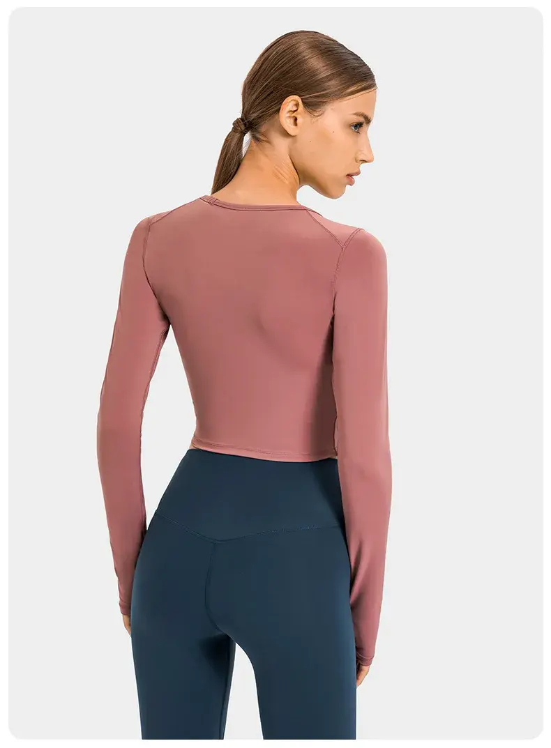 Thumbnail: Long Sleeve Crop Top