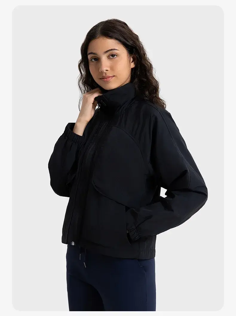 Thumbnail: Women Fashion Soft Leisure Wear Zip Up Sweater