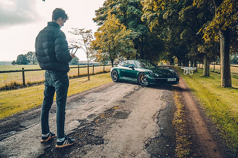 Drone shoot carried out for Motorflix