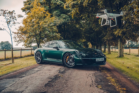 Drone shoot carried out for Motorflix