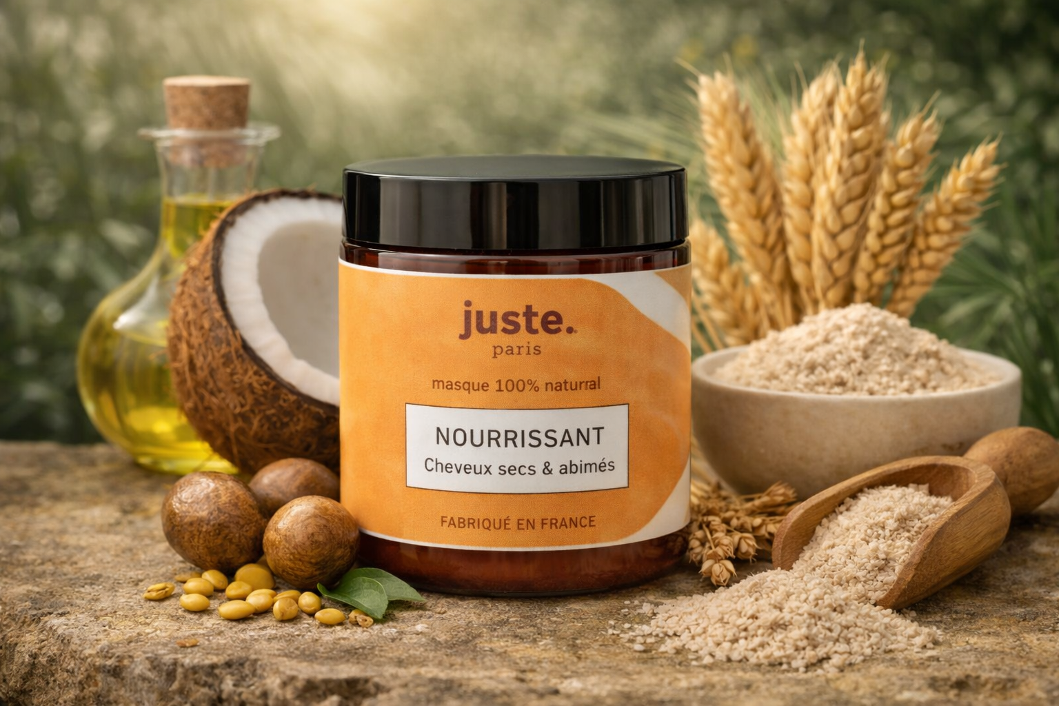 Masque Cheveux Secs - Nourrissant - BIO 250ml