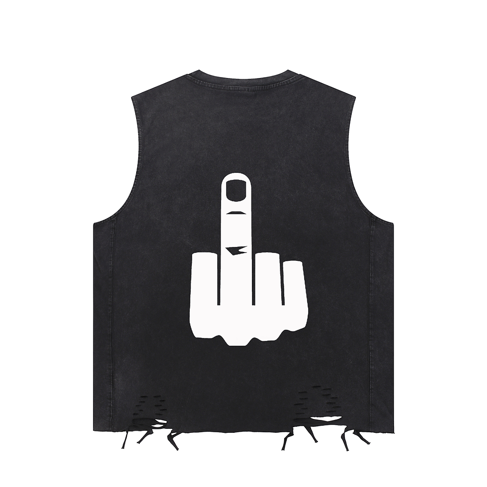 Thumbnail: Snow Washed Raw-Hem Tank Top