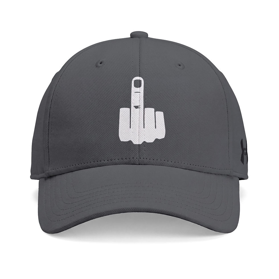 Thumbnail: Fist Middle Finger Cap — Edgy Statement Baseball Hat