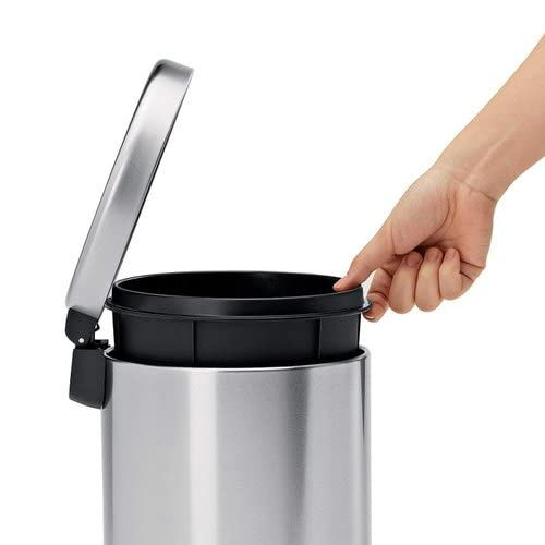 Thumbnail: Stainless Steel Plain Pedal Dustbin 5LTD