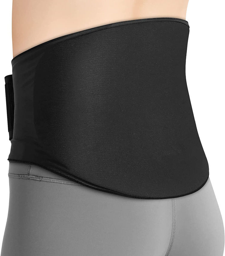 Lower Back Gel Ice Pack Wrap – Hot/Cold Therapy Waist Brace for Menstrual Pain Relief & More