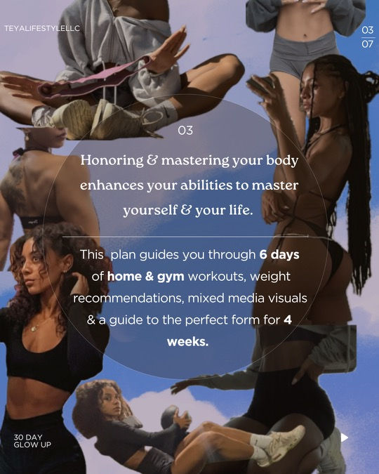 Thumbnail: 30 Day Glow Up WORKOUT Plan