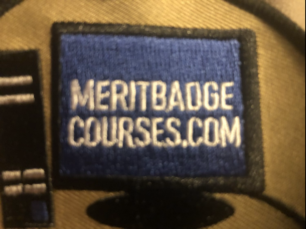 Thumbnail: close up MeritBadgeCourses.com Patch