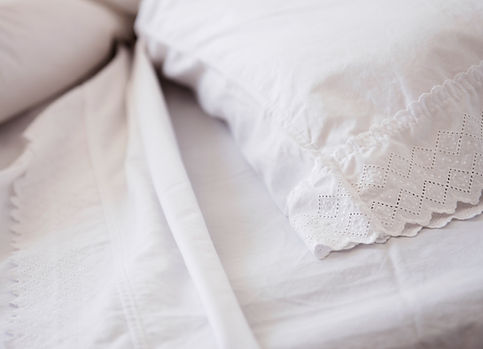 Roupa de cama branca