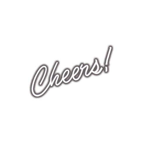 Long Island Cheers! sign for back drop 