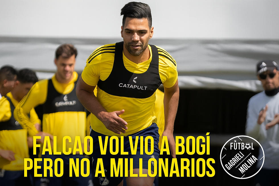 🐯 Falcao en Bogotá… pero no para firmar con Millonarios 📱🇨🇴