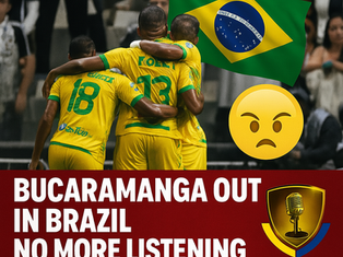 Bucaramanga se fue con la frente en alto: cayó en penales contra Mineiro pero dejó alma y fútbol en Brasil 🇧🇷🐆