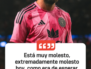 😤 Messi se emberracó con la MLS por castigo absurdo