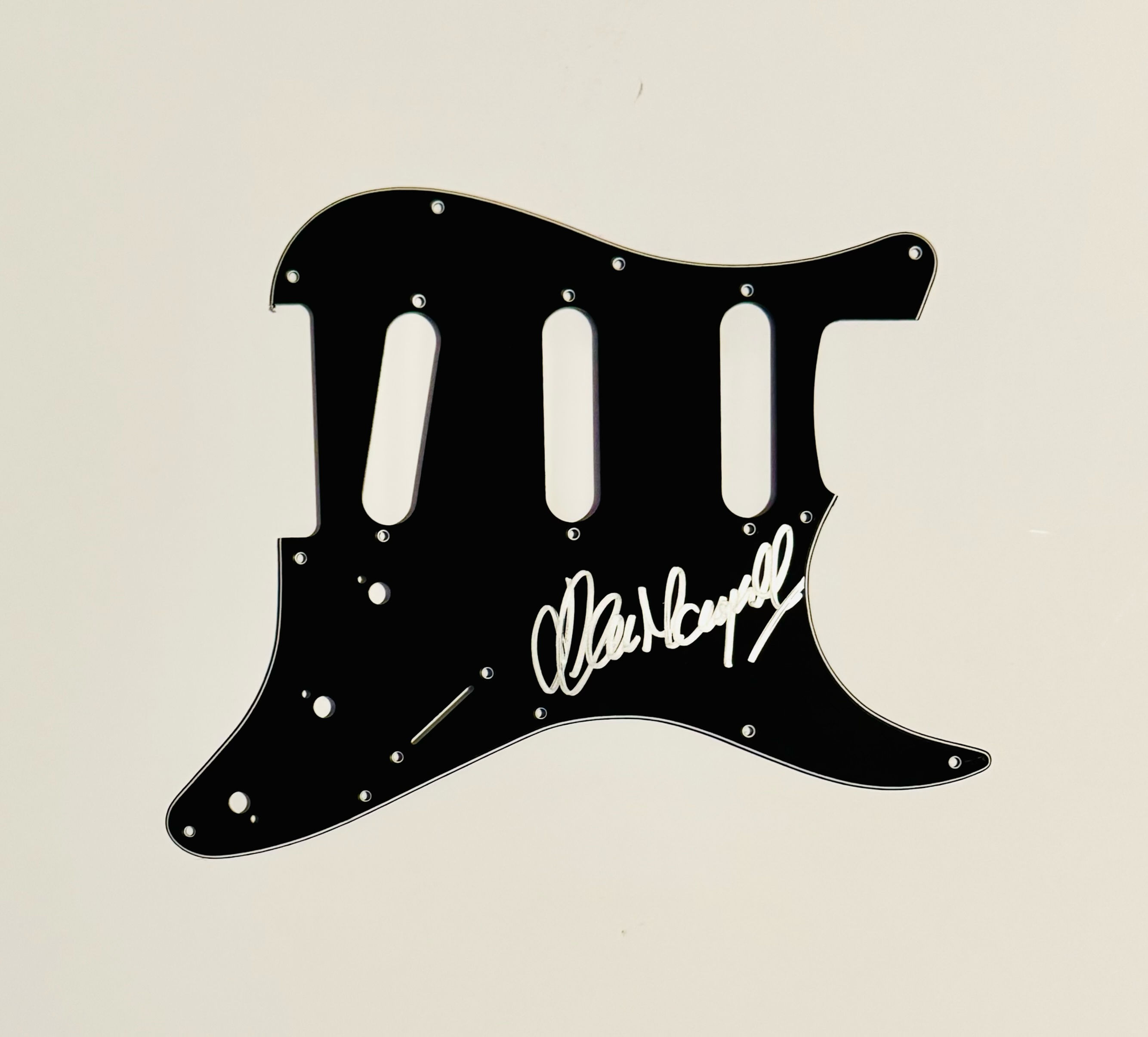 John Mayall Autographed Scratch Plate / Pick Guard