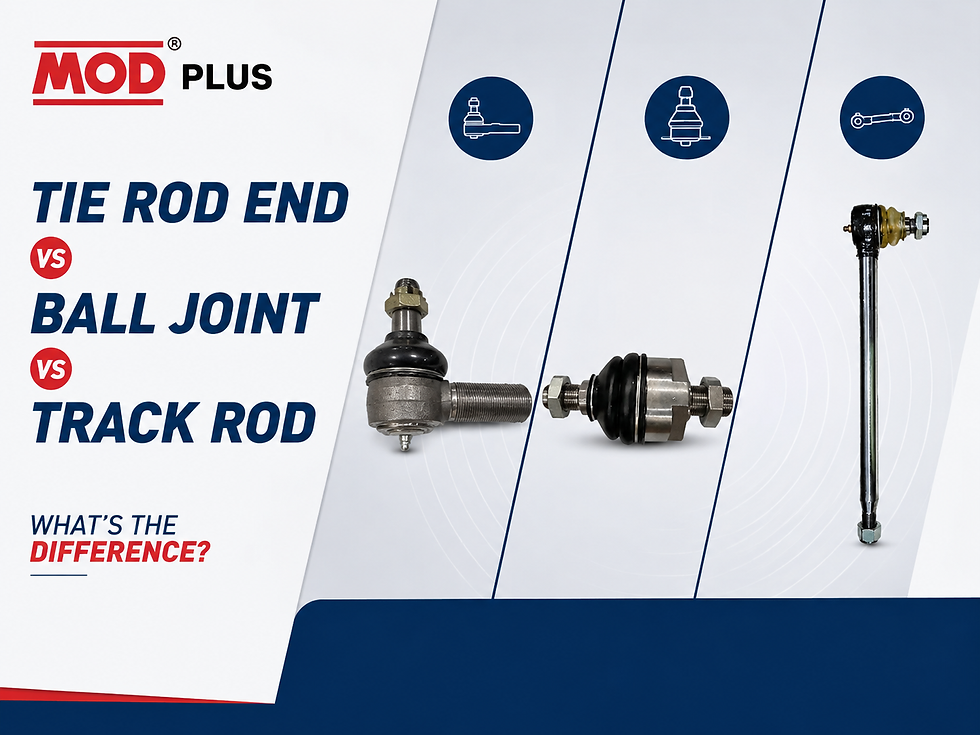 Tie Rod End vs Ball Joint vs Track Rod: What's the Difference