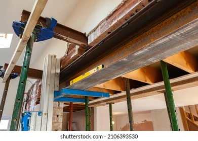 Wall remove home renovation
