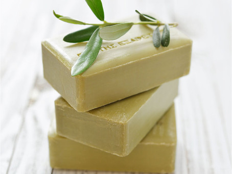 DIY rosemary soap