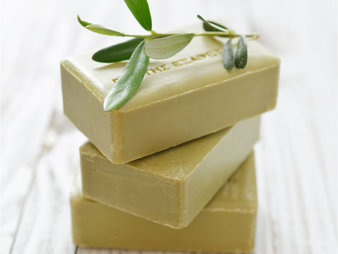 DIY rosemary soap