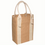 Thumbnail: Customized Design   Jute Bag with Wooden Handle