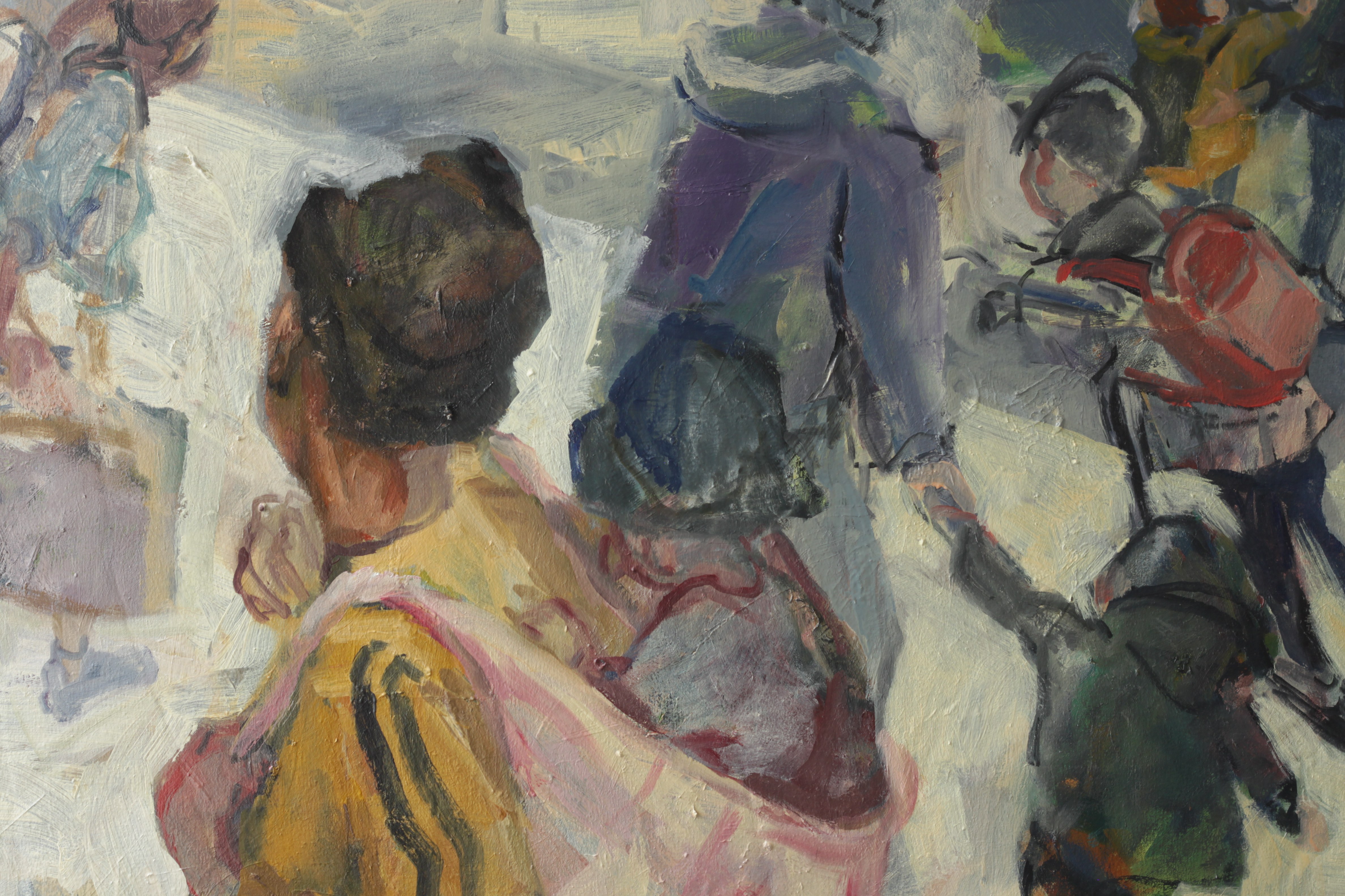 RachelMercer, Oil on Canvas, Figurative, Expressionist, Painting, 