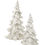 Thumbnail: Glitter Christmas Tree - Champagne Color - Assorted Size