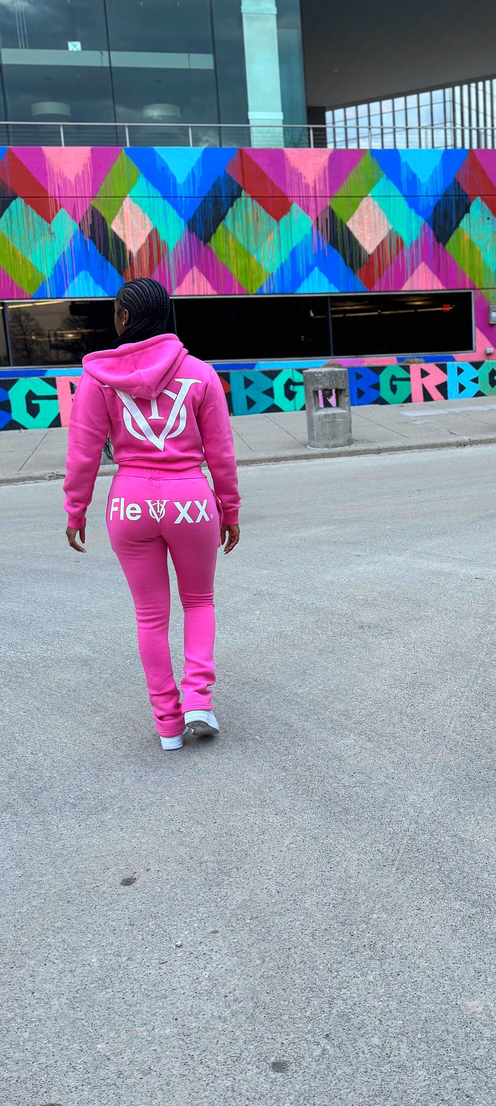 Thumbnail: Women’s Pink Crop Set