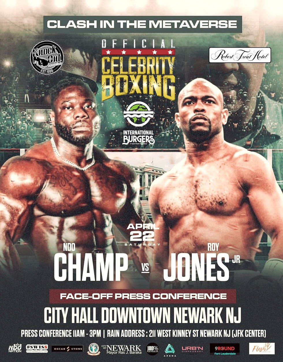 NDO Champ vs. Roy Jones Jr. Clash in the Metaverse Face-Off Press Conference