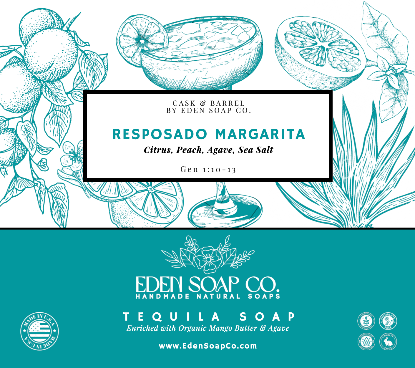 Resposado Margarita Bar Soap